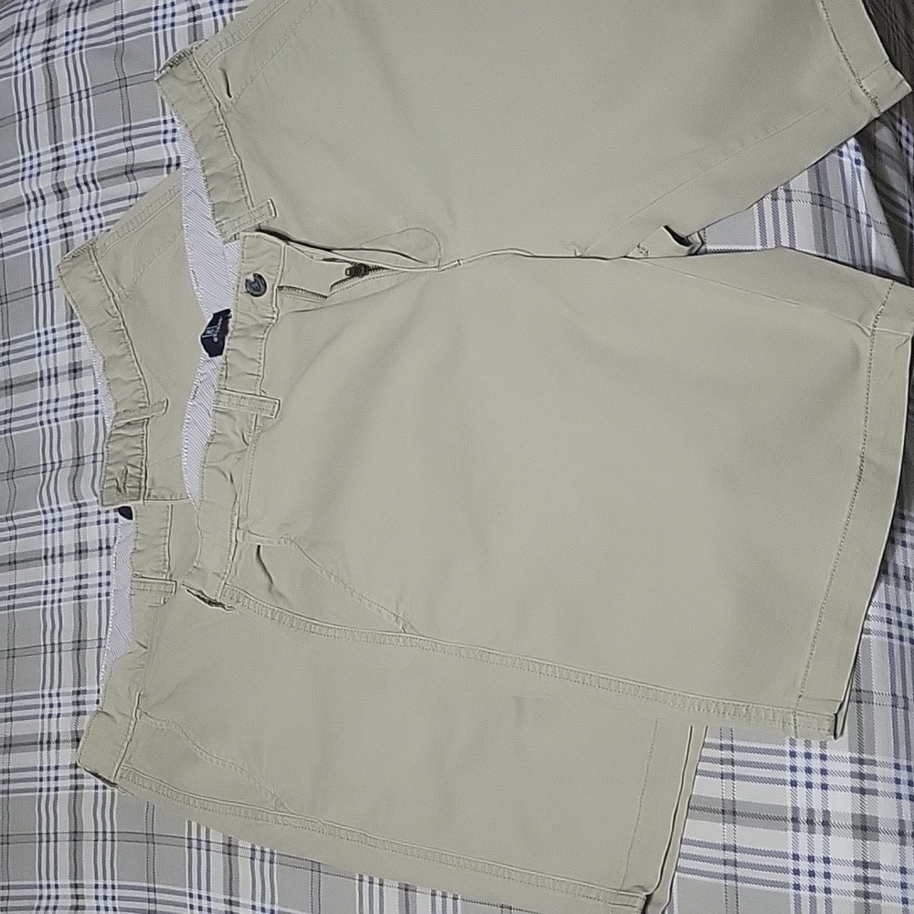 Mens George 2 pair khaki shorts